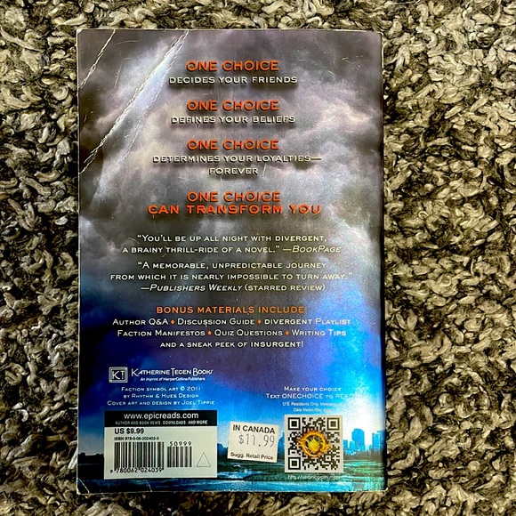 Divergent paperback book 1 Veronica Roth - Picture 3 of 4